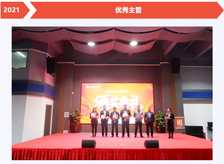 万事博物流年度优秀员工颁奖典礼
